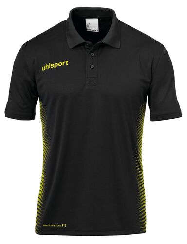 Uhlsport SCORE POLO SHIRT - schwarz/fluo gelb