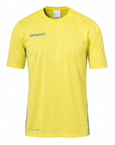 Uhlsport SCORE TRAINING T-SHIRT - limonengelb/azurblau