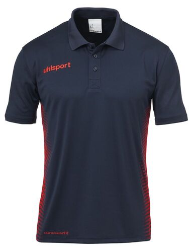 Uhlsport SCORE POLO SHIRT - marine/fluo rot