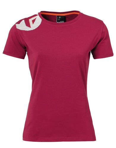 Kempa CORE 2.0 T-SHIRT WOMEN - deep rot
