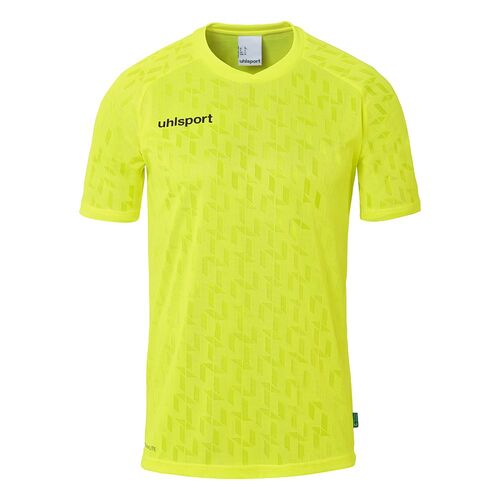 Uhlsport Division 28 Shirt Kurzarm - fluo gelb