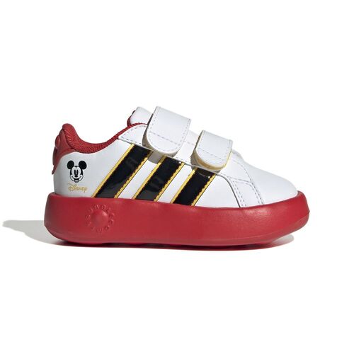 adidas Grand Court Mickey Cf I - ftwwht/cblack/bogold