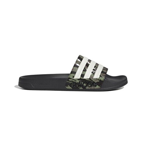 adidas Adilette Shower - cblack/alumin/tengrn