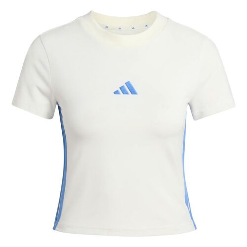 adidas W 3S Sj Baby T - owhite/rayblu
