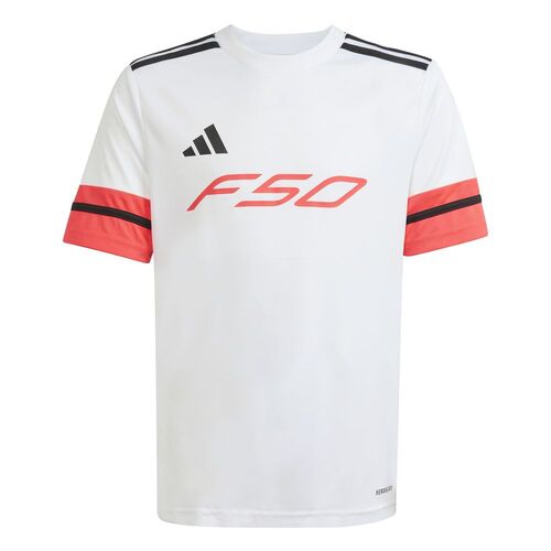 adidas F50 Jsy Y Kinder - white/lucred/black