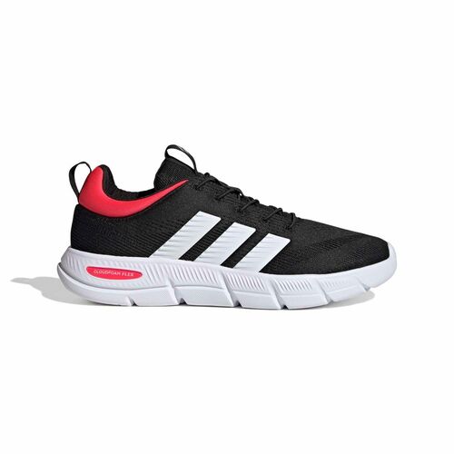 adidas Cloudfoam Flex - Elastic Laces - cblack/ftwwht/lucred