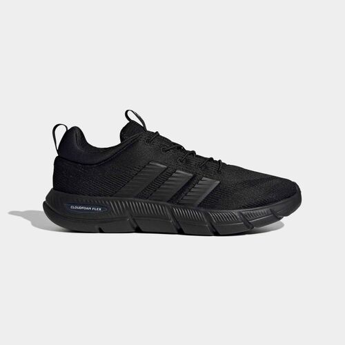 adidas Cloudfoam Flex - Elastic Laces - cblack/cblack/carbon