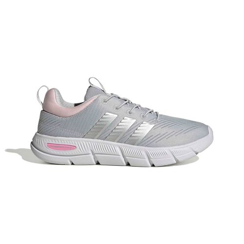adidas Cloudfoam Flex - Elastic Laces - lgsogr/msilve/clpink