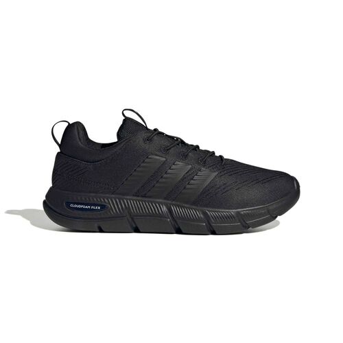 adidas Cloudfoam Flex - Elastic Laces - cblack/cblack/carbon