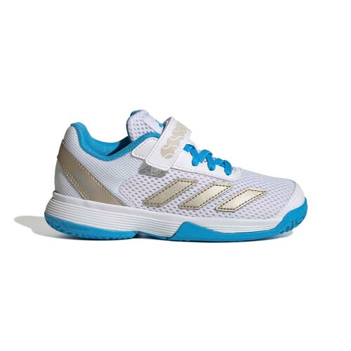 adidas Courtflash K Cf C - ftwwht/cybemt/luaq