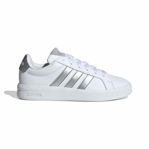 adidas Grand Court 3.0 J - ftwwht/silvmt/silvmt