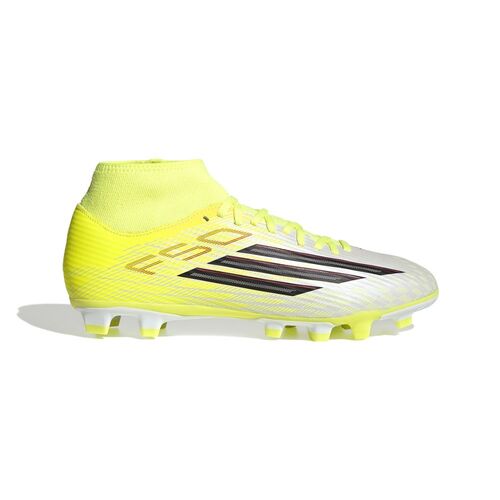 adidas F50 Club Mid Fg/Mg - tesoye/cblack/lucred