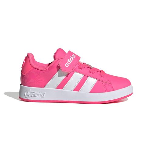 adidas Grand Court Avengers El K - lucpnk/ftwwht/clpink
