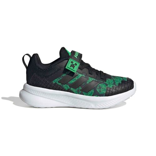 adidas Minecraft Fortarun El C - cblack/cblack/ftwwht