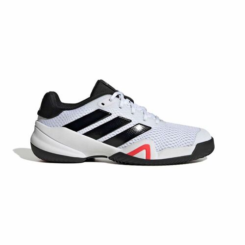 adidas Barricade K - ftwwht/cblack/lucred