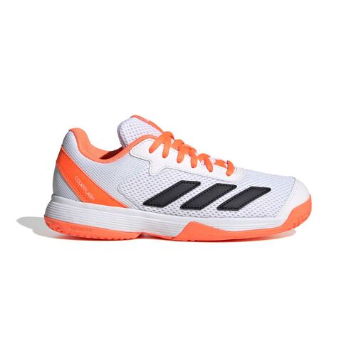 adidas Courtflash K - luor/cybemt/ftwwht