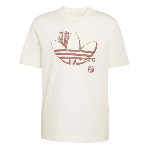 adidas Fcb Gr Tee - owhite