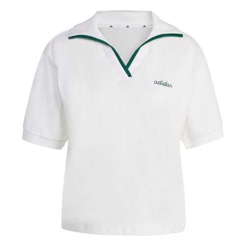 adidas W Cp Polo - white/cgreen
