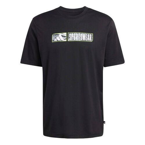 adidas M Camo Lin Cl T - black