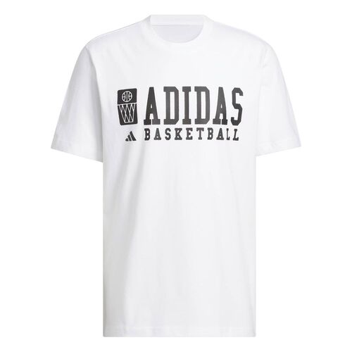 adidas Adi Bb Gfx Tee - white/black