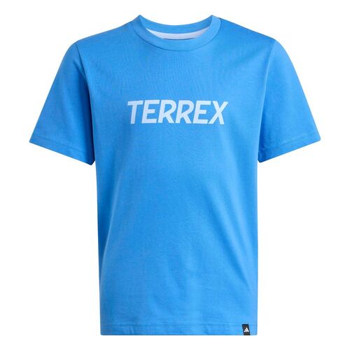 adidas K Mt Logo Tee - rayblu