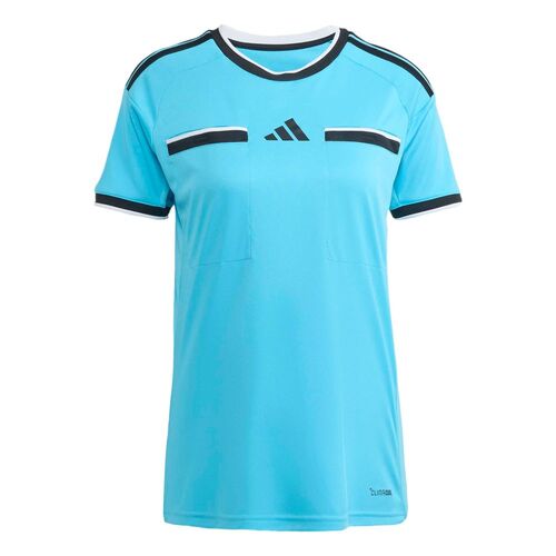 adidas Ref 26 Jsy Ls - brcyan/black