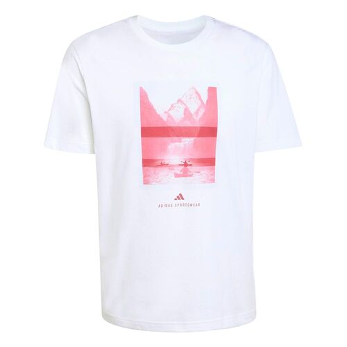 adidas M Out Kayak T - white