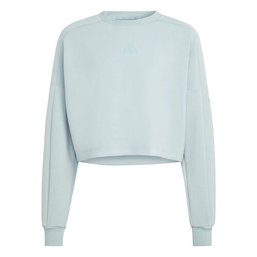 adidas Jg Fi 3S Crew - wosa/tacgrn