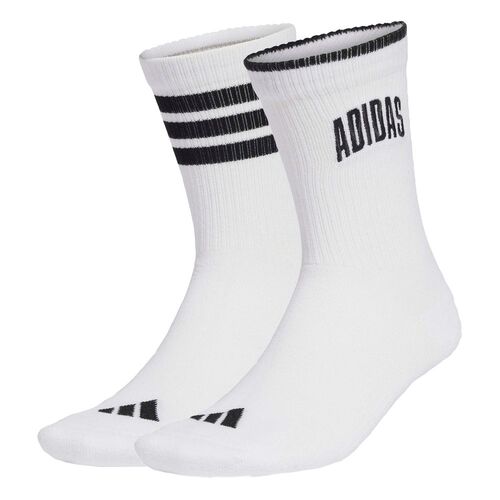 adidas Stadium Sock 2P - white/black/black