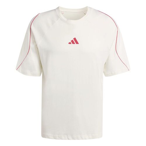 adidas M Stadium Tee - owhite/purrub