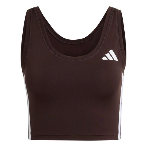 adidas We 3S Crop Tank - auco/white