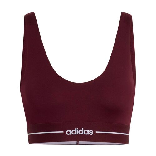 adidas Q1 Hyg Ls Bra - maroon