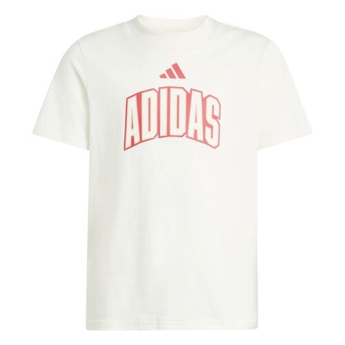adidas J Std Gfx Tee - owhite/purrub