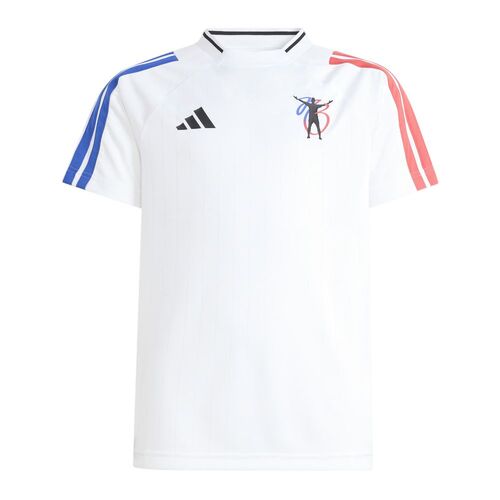 adidas Jb Hot Tee Y - white