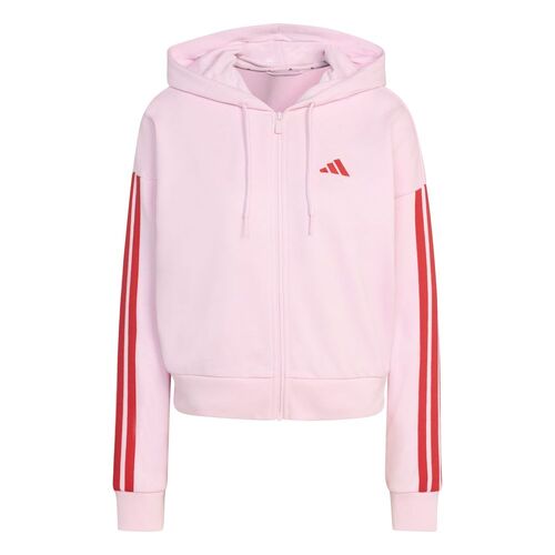 adidas W 3S Ft Fz Hd - clpink/purrub