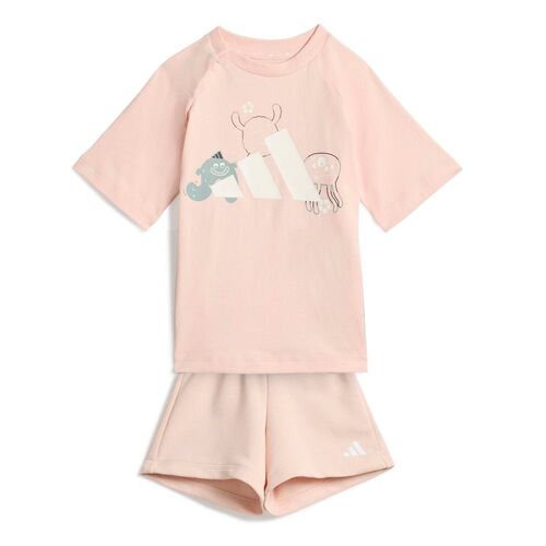 adidas I Trnstr T Set - blupnk/white