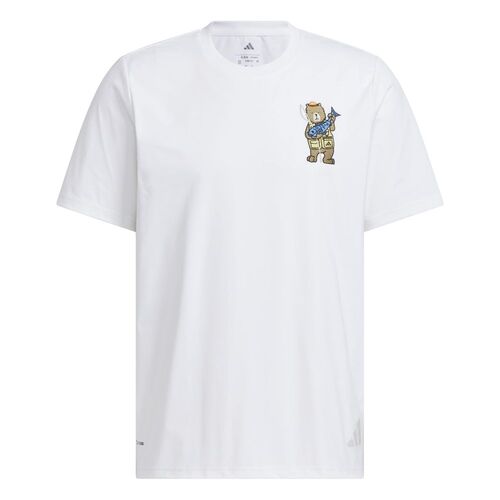 adidas X Cc Emb Gfx T - white