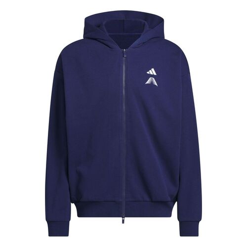 adidas Anted Fz Hoody - dkblue