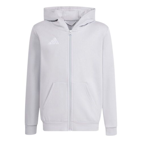 adidas Entrada 26 Fz Hood Y Kinder - tmlggr/white