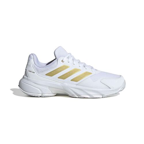 adidas Courtjam Control 3 W - ftwwht/goldmt/ftwwht