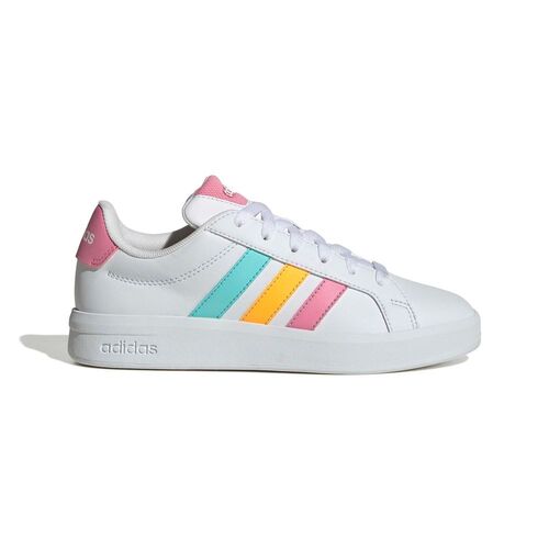 adidas Grand Court 3.0 J - ftwwht/luta/blipnk