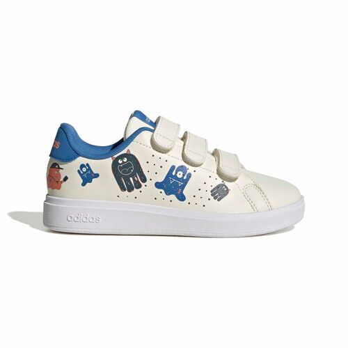 adidas Advantage Base 2.0 Cf C - owhite/luor/rayblu