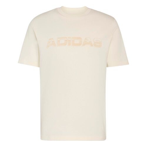 adidas M Distressed T - owhite