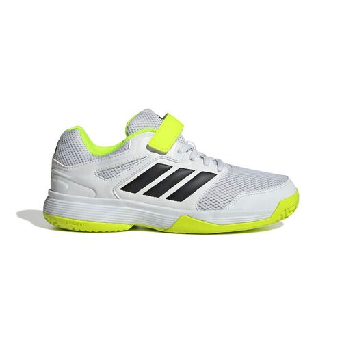 adidas Speedcourt K Velcro - ftwwht/cblack/luclem