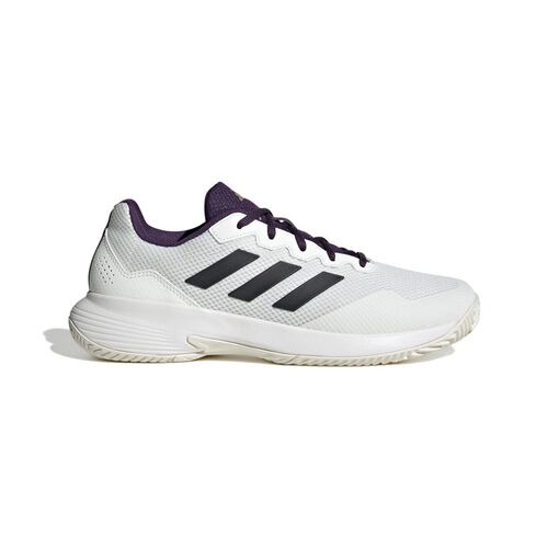 adidas Gamecourt 2 M - cwhite/cblack/aurplu