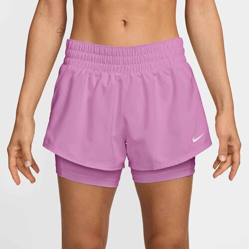 Nike Nike One WomenS Dri-Fit Mid-Rise 3 - lt magenta/white