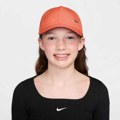 Nike Nike Dri-Fit Club Kids Unstructure - turf orange/metallic silver