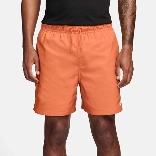 Nike Nike Club MenS Woven Flow Shorts - orange frost/white