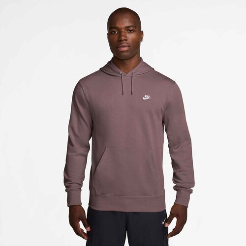 Nike Nike Club MenS French Terry Pullov - tattoo/tattoo/white