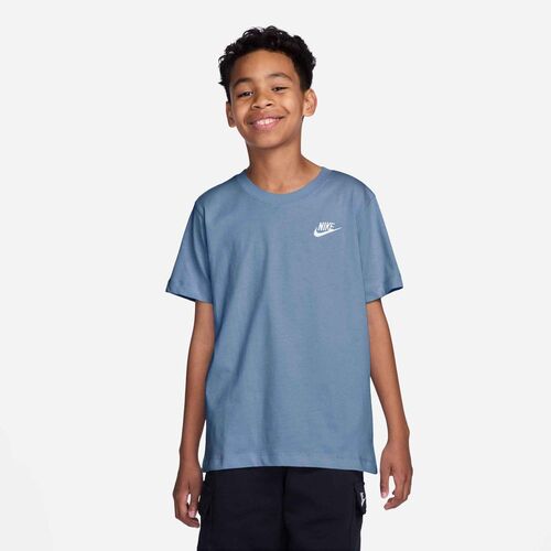Nike Nike Sportswear Big Kids T-Shirt - work blue/white